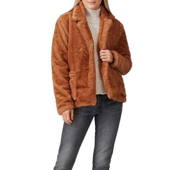 Faux Fur Jacket (Saks Fifth Avenue Collection)